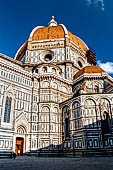 Firenze - Cattedrale di Santa Maria del Fiore con la cupola del Brunelleschi. 